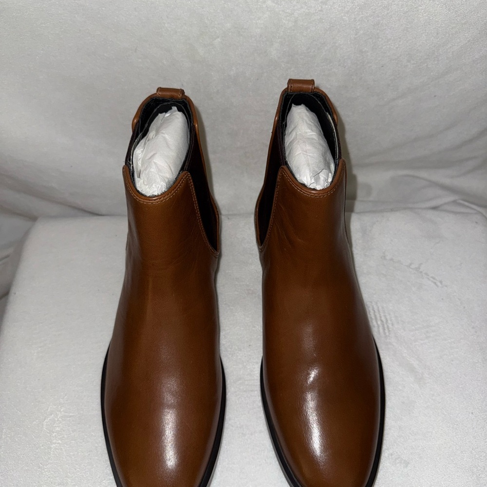 Coach Brown Leather Chelsea Boots - Picture 7 of 14